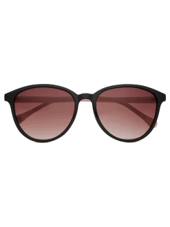 Noir/Rose - Ted Baker Lunettes de soleil classiques pour les yeux ronds