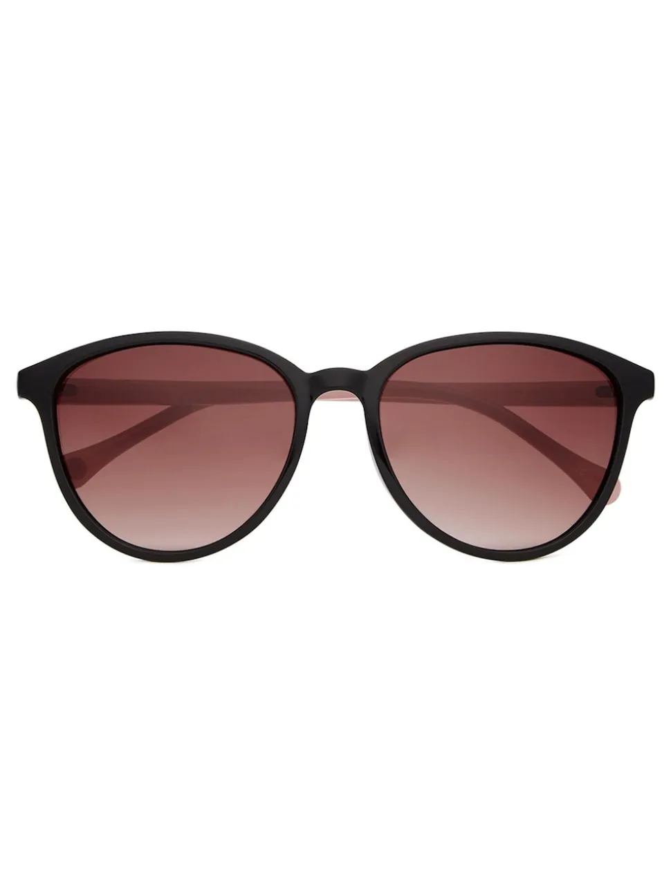 Noir/Rose - Ted Baker Lunettes de soleil classiques pour les yeux ronds