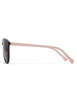 Noir/Rose - Ted Baker Lunettes de soleil classiques pour les yeux ronds