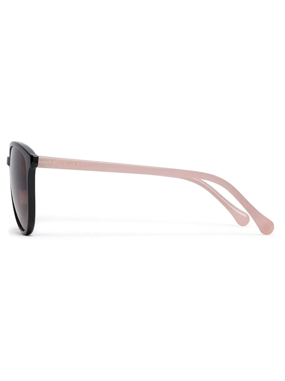 Noir/Rose - Ted Baker Lunettes de soleil classiques pour les yeux ronds