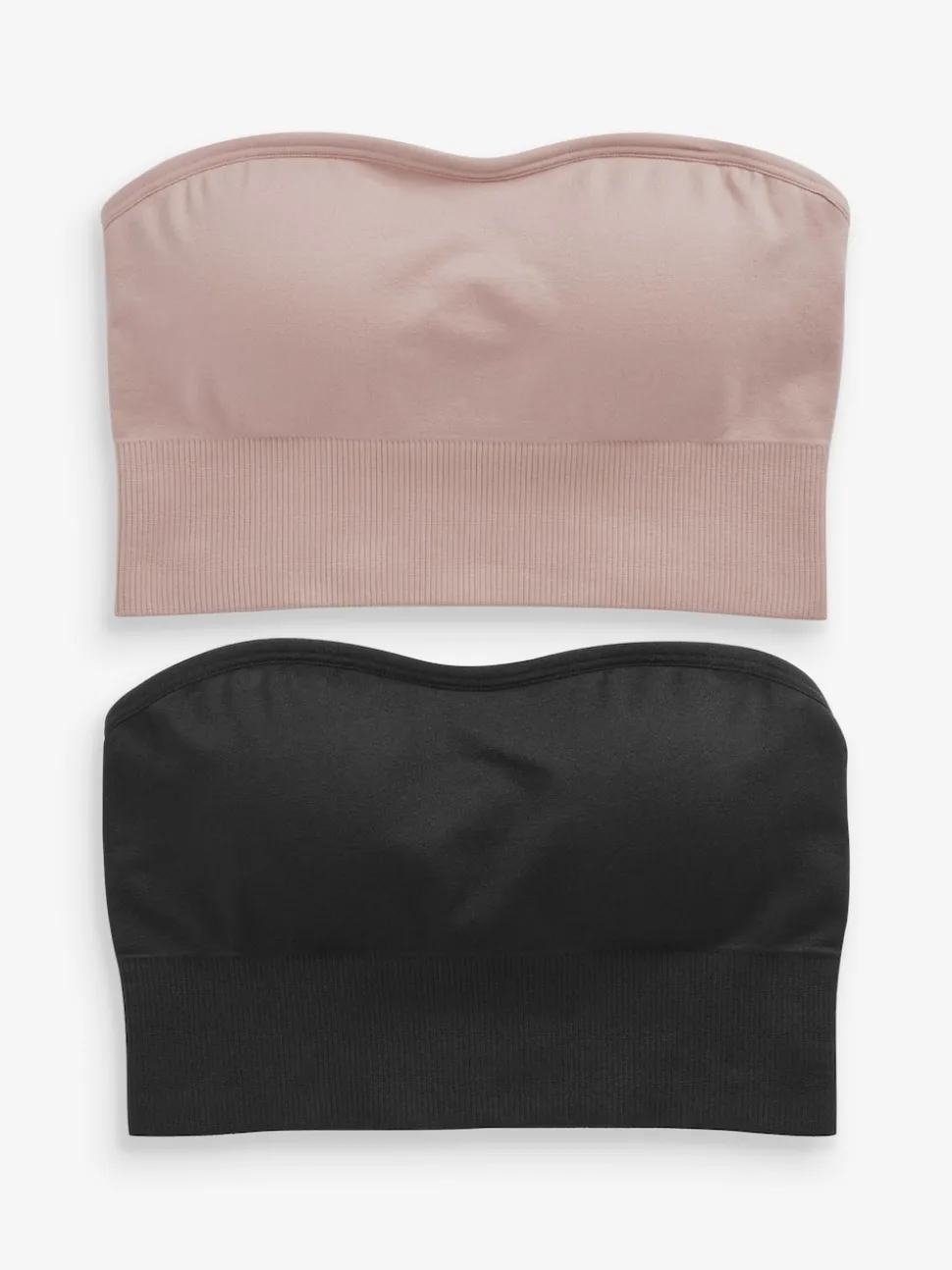 Noir/rose clair - Lot de soutiens-gorge sans 2 bandeau Ultimate Comfort