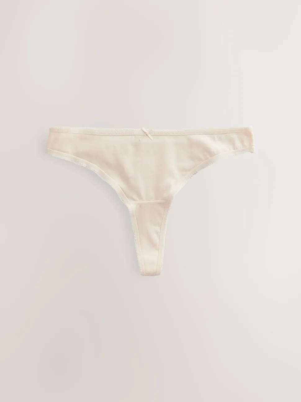 Noir/Rose pâle Nude/Blanc - Culotte en coton riche 5 Pack