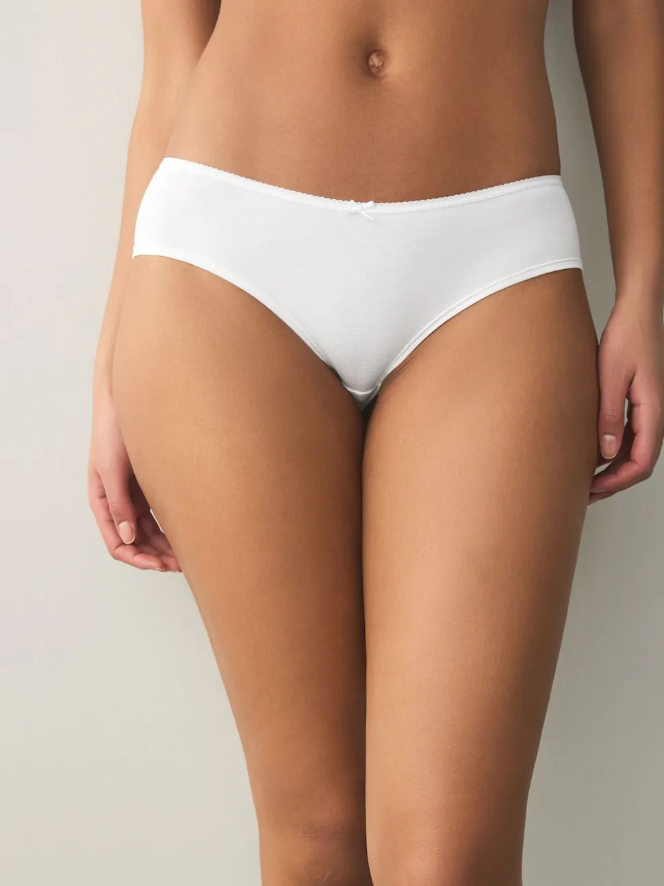 Noir/Rose pâle Nude/Blanc - Culotte en coton riche 5 Pack
