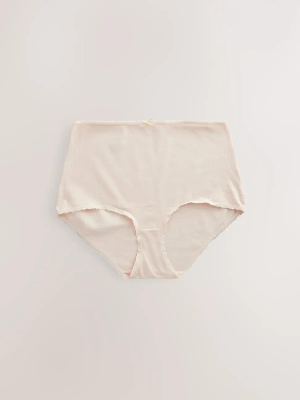 Noir/Rose pâle Nude/Blanc - Culotte en coton riche 5 Pack