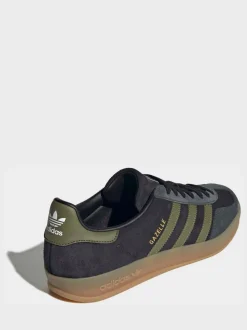 Noir/Vert - Baskets adidas Originals Gazelle