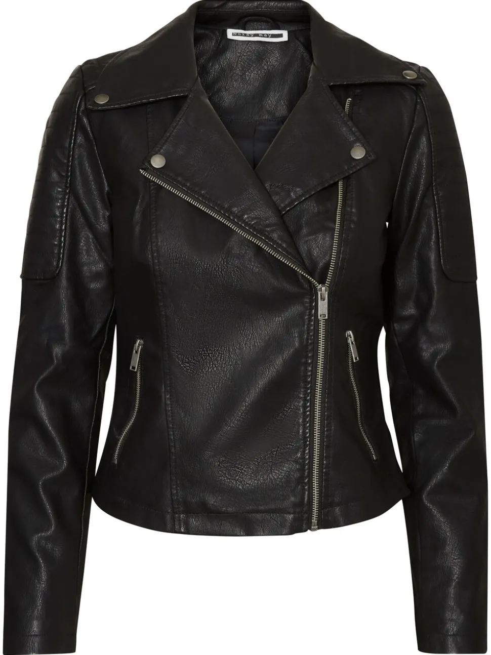 Noisy May 100% Coton Veste motard en cuir