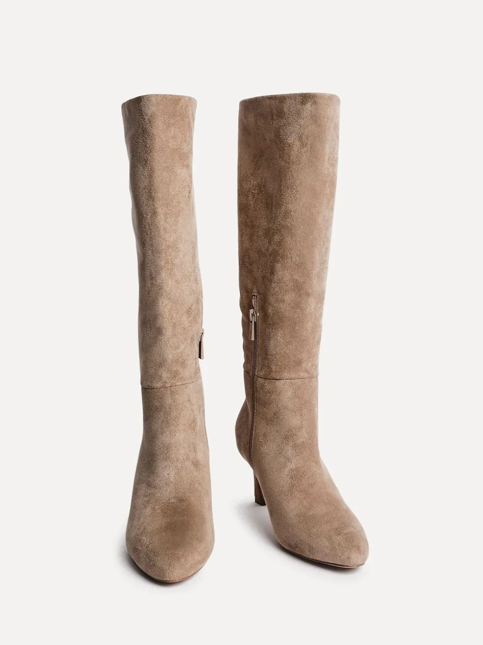Nude - Bottes à talons aiguilles Linzi Rush à bout pointu