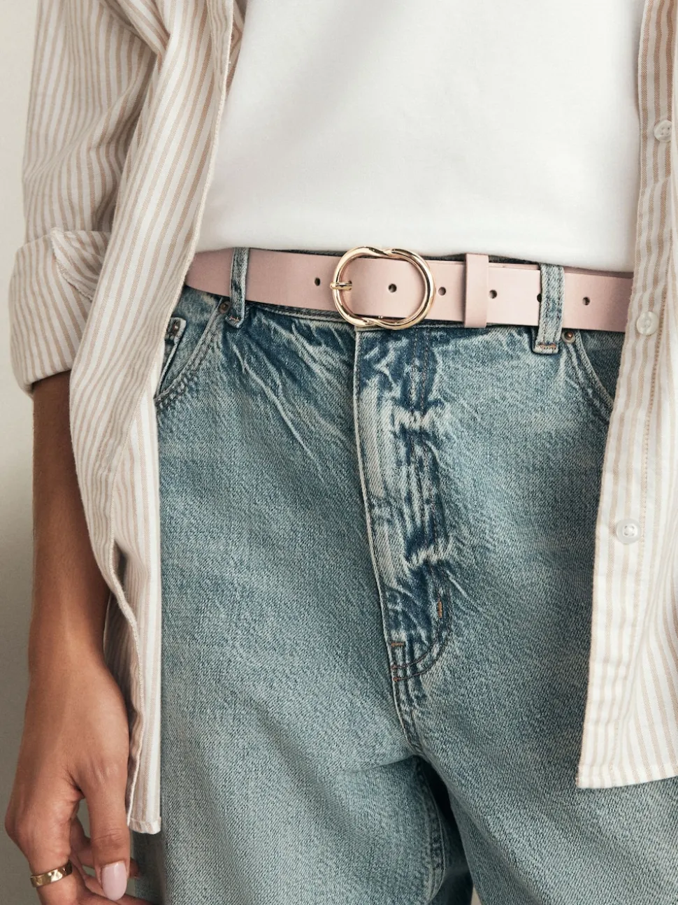 Nude - Ceinture régulière en PU