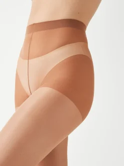 Nude - Collant minceur pour les fesses, les fesses et les cuisses 20 Denier
