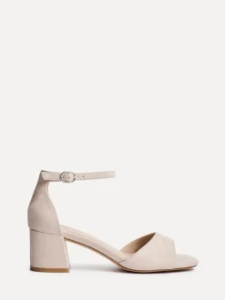 Nude - Linzi Maddie Closed Back Open Toe Heeled Sandales