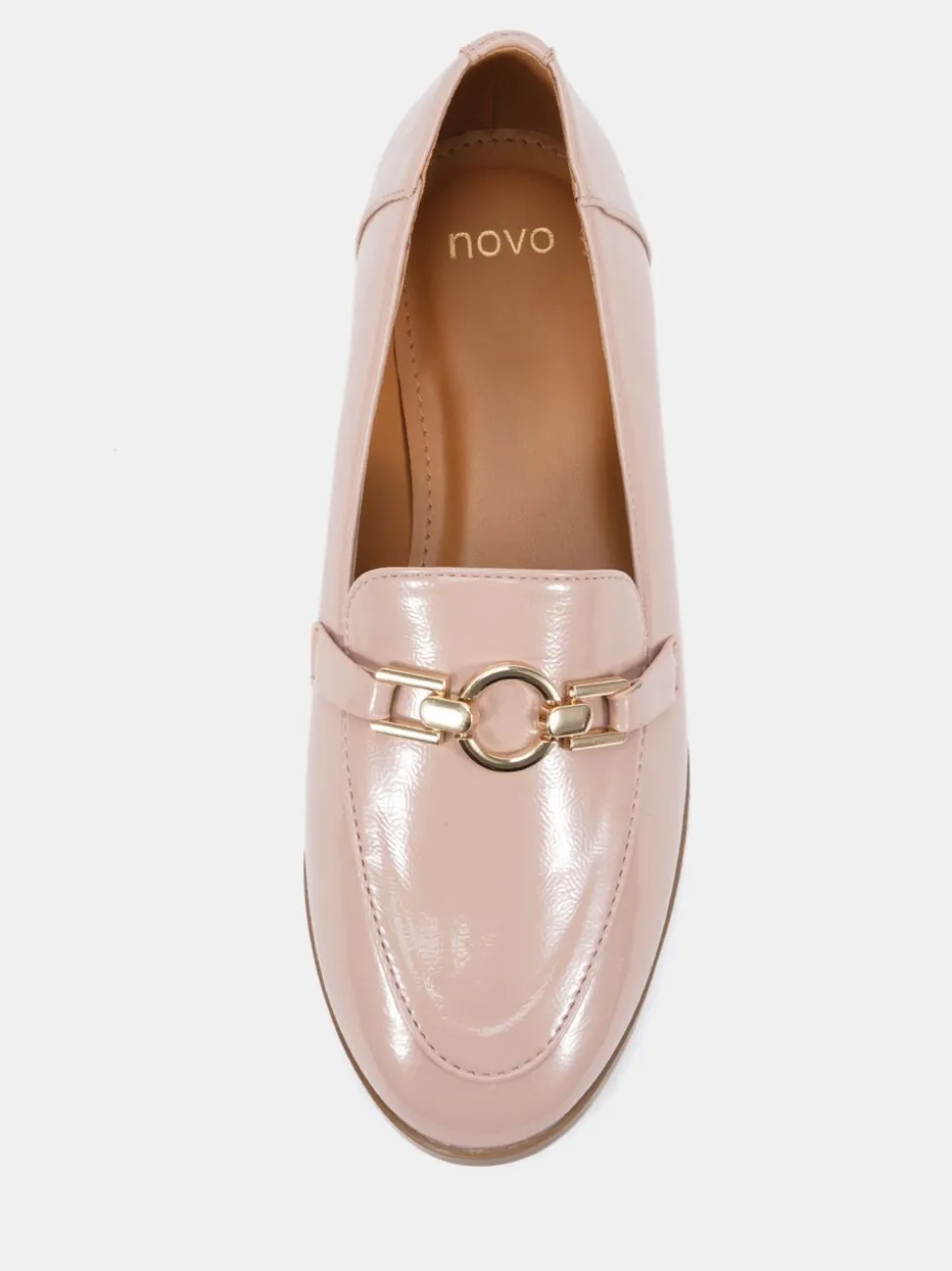 Nude - Novo Mocassins à bordure celeste avec anneau