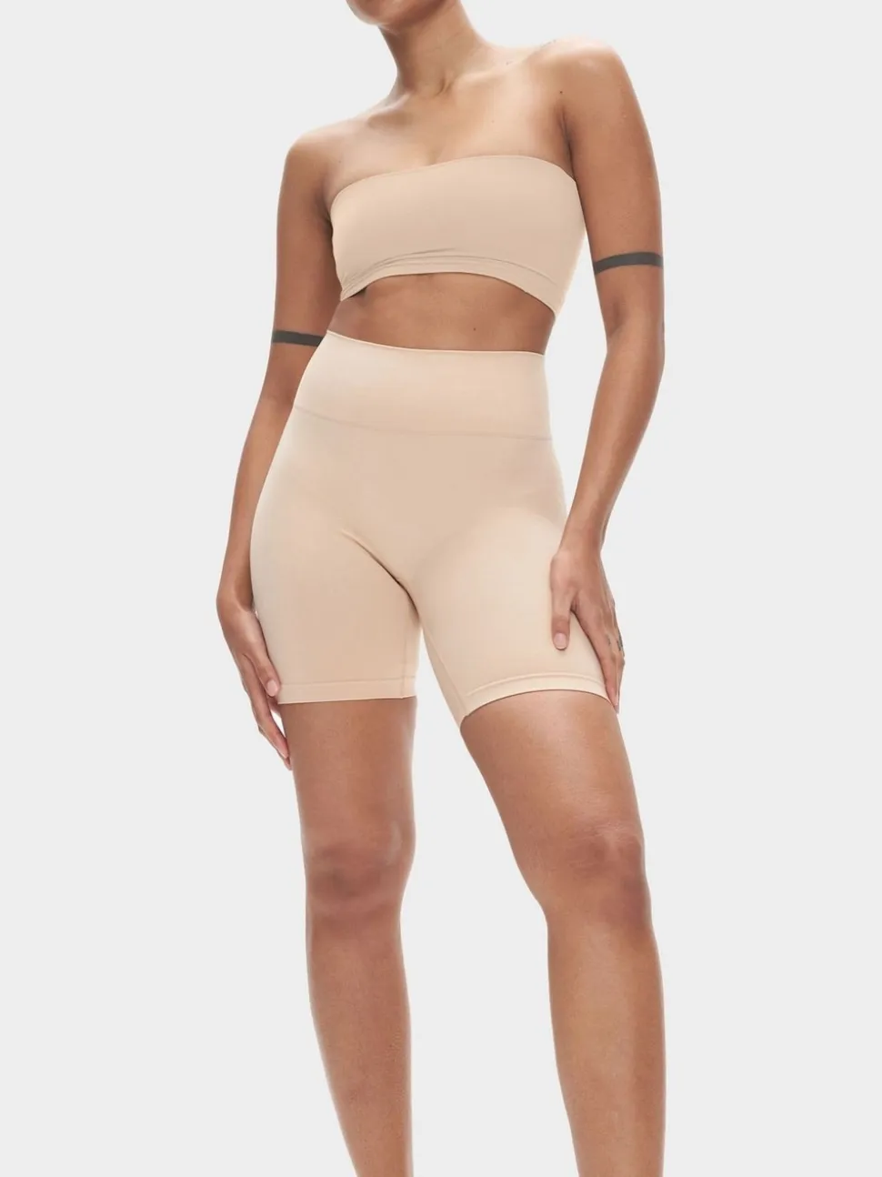 Nude - Shorts taille haute sans couture Heist Contour gainant