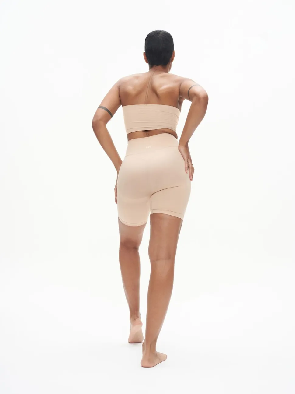 Nude - Shorts taille haute sans couture Heist Contour gainant