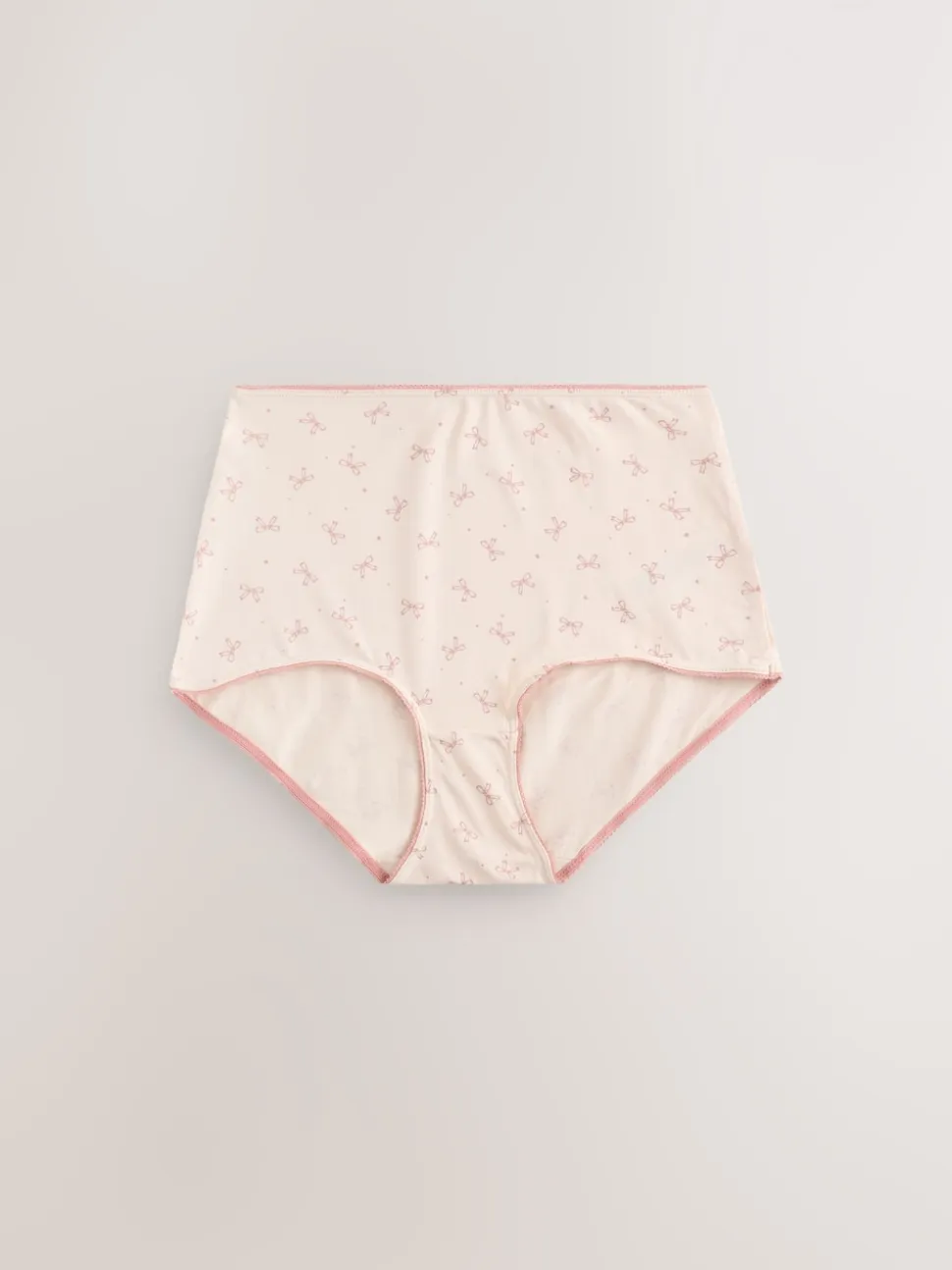 Nœuds bleus - Culotte en coton riche 7 Pack