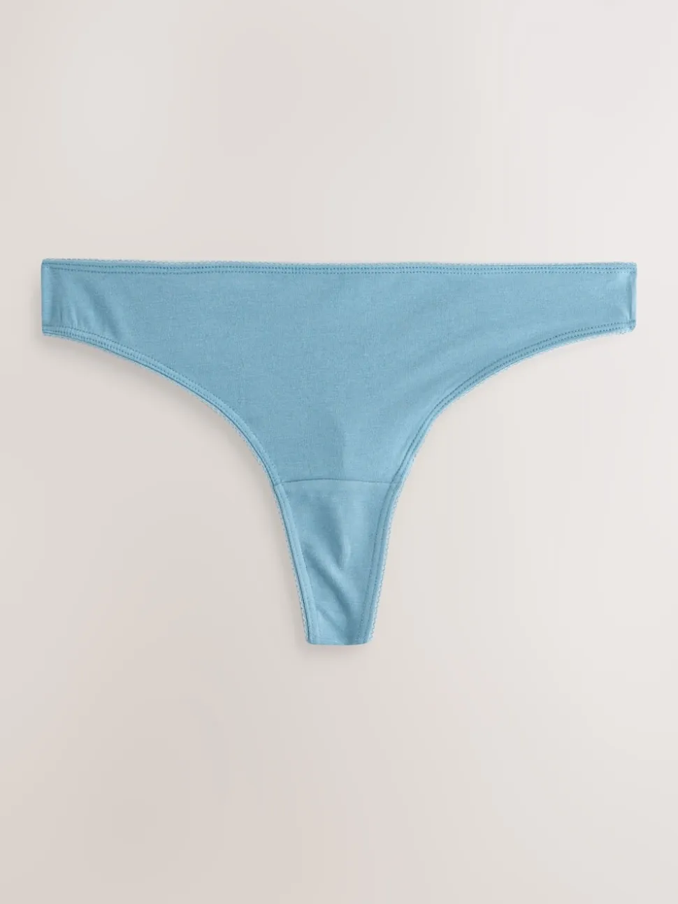 Nœuds bleus - Culotte en coton riche 7 Pack