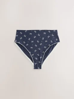 Nœuds bleus - Culotte en coton riche 7 Pack