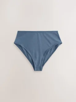 Nœuds bleus - Culotte en coton riche 7 Pack