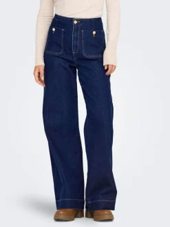 ONLY Jean large taille haute
