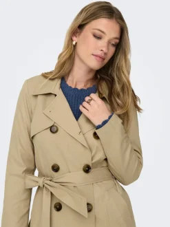 ONLY trench classique à double poitrine