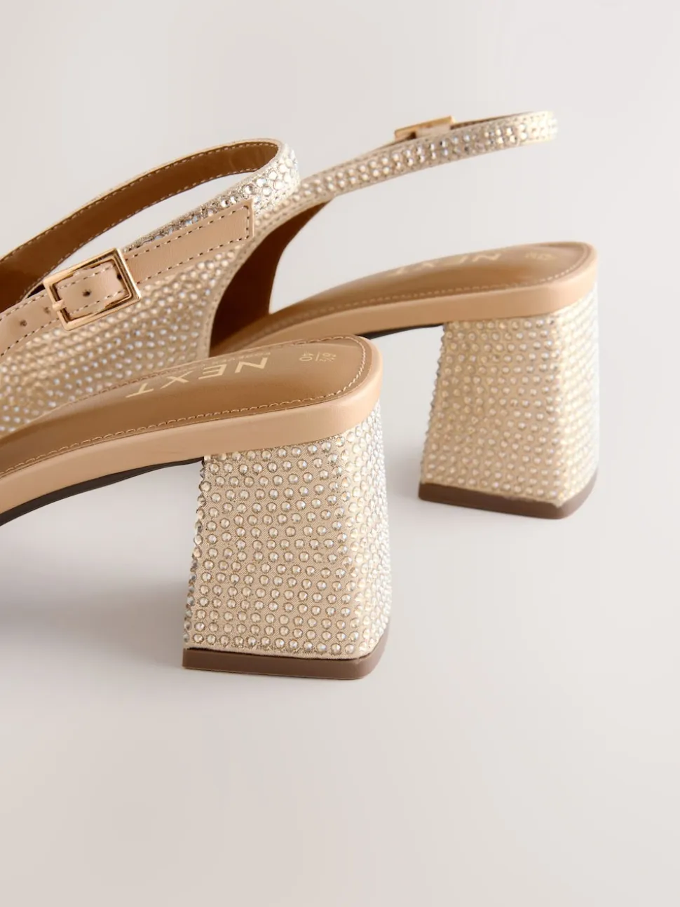 Or - Chaussures à talons carrés Forever Comfort® à bout carré