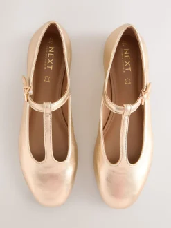 Or - Chaussures Forever Comfort® Mary Jane en cuir
