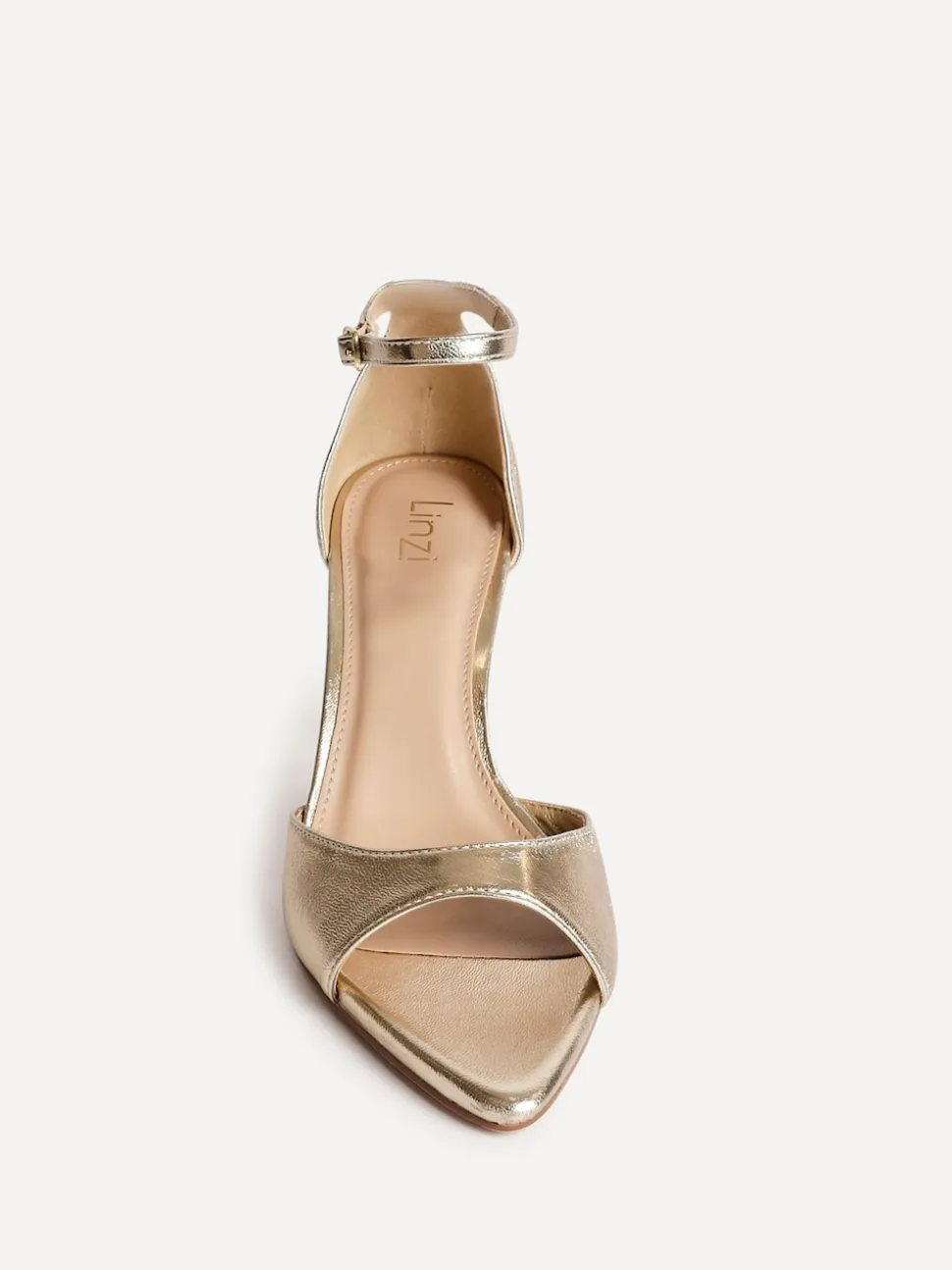Or - Linzi Chaussures à talons aiguilles à bout pointu