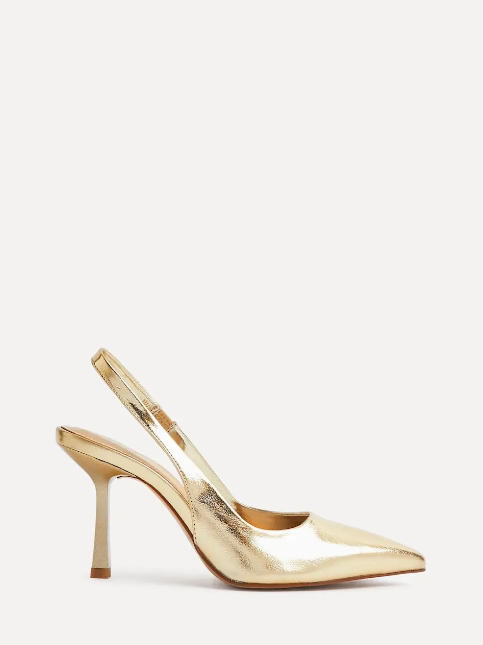 Or - Linzi talons de cour à bride arrière Dash