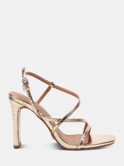 Or - Novo Sandales MONDRIAN à talons et lanières