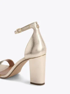 Or - Sandales Carvela Capo à talon carré