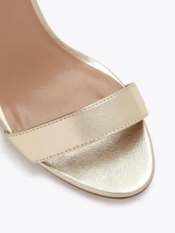 Or - Sandales Carvela Capo à talon carré