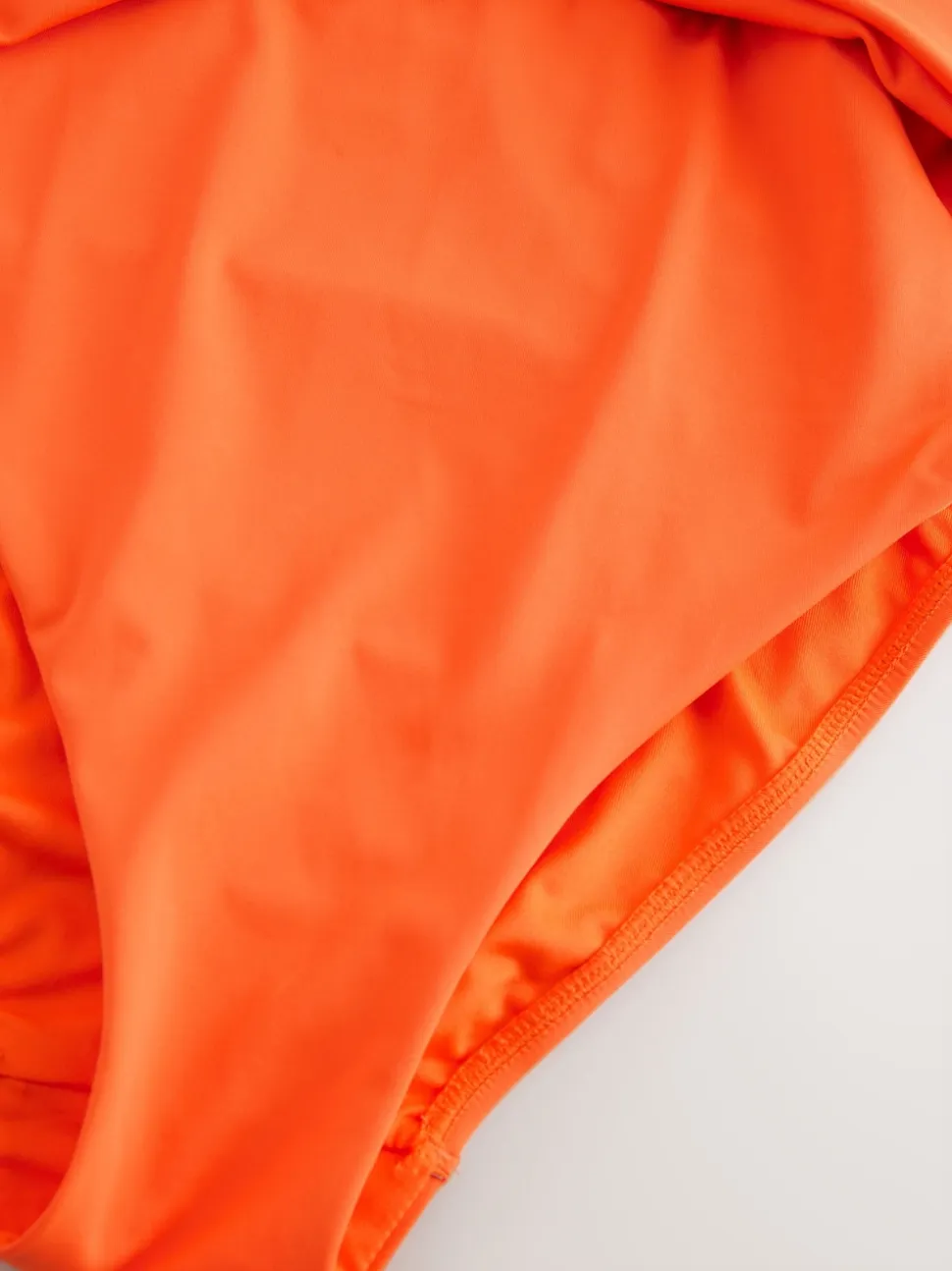 Orange - Maillot de bain gainant pigeonnant