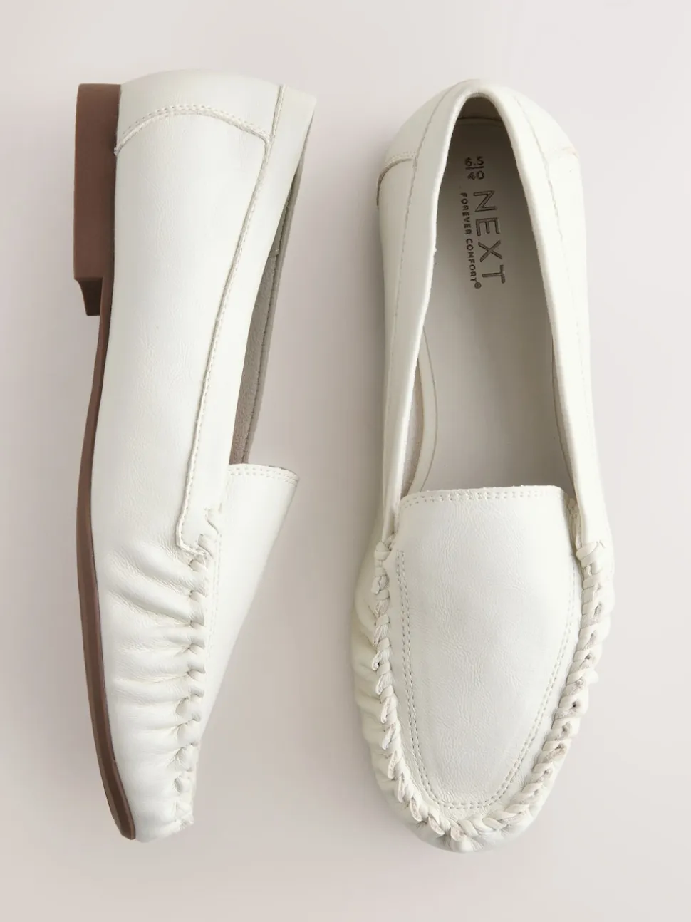 os - Mocassins Forever Comfort® souples froncés