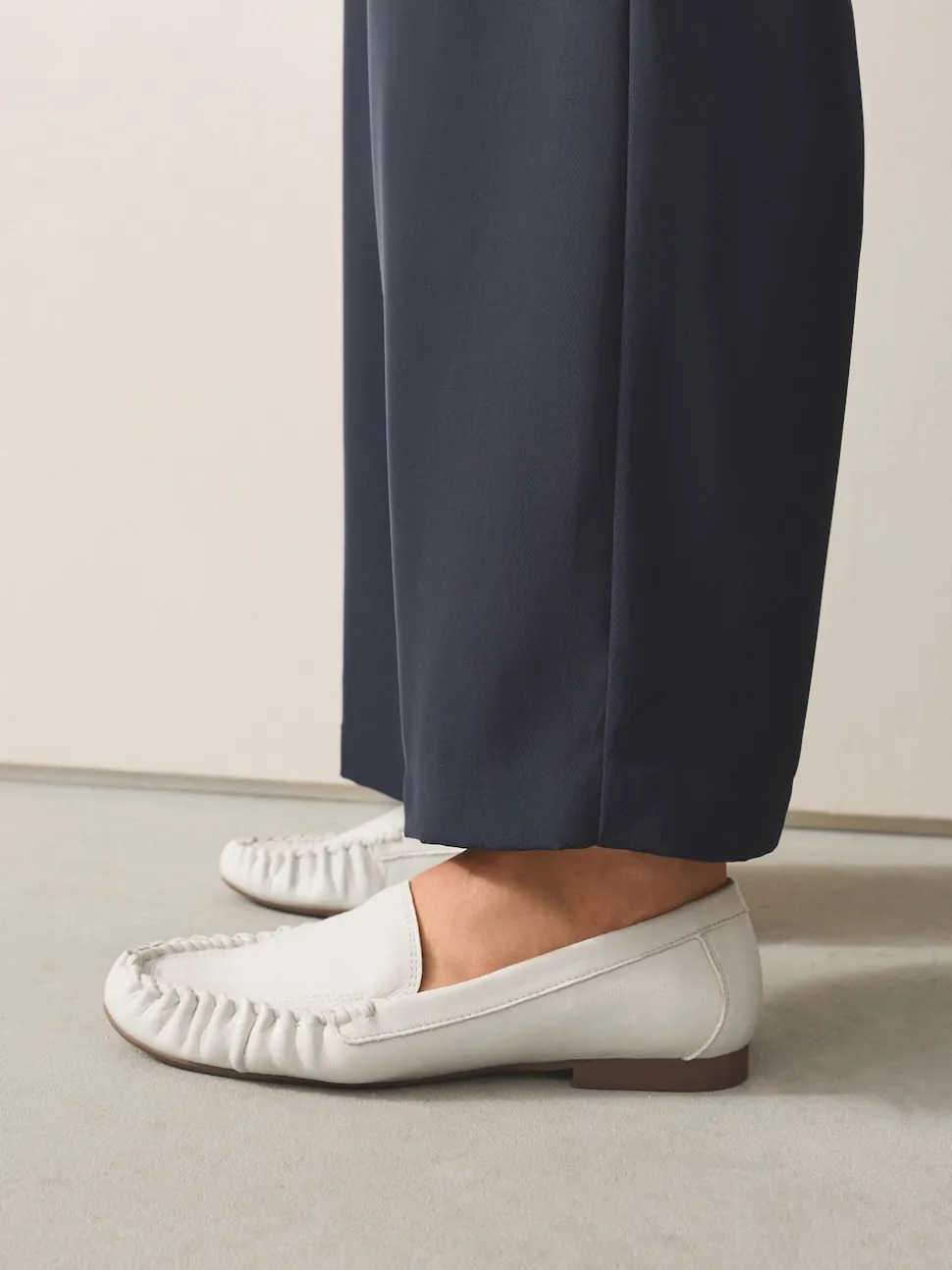 os - Mocassins Forever Comfort® souples froncés