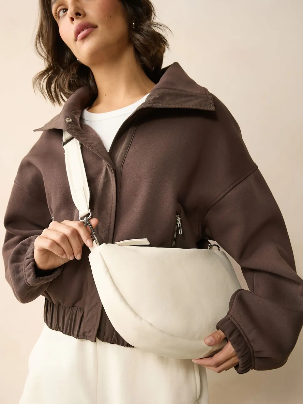 os - Sac cross-body en cuir Sling