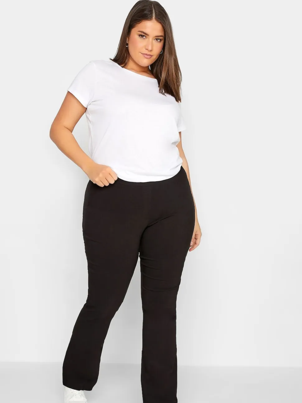 Pantalon bootcut long Sally stretch