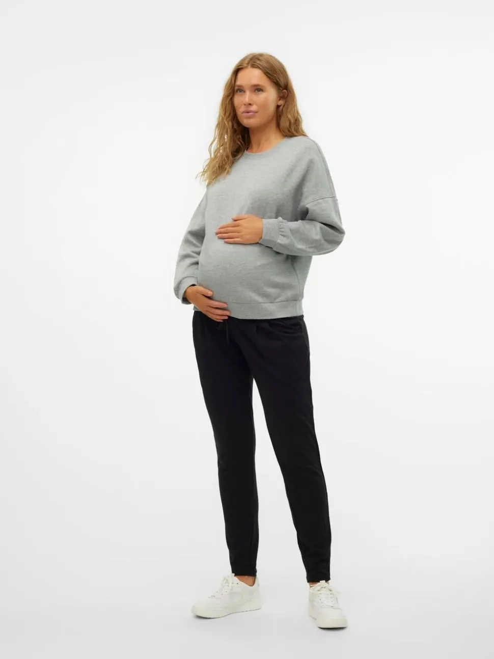 Pantalon décontracté Mamalicious maternité à poignets avec cordon de serrage