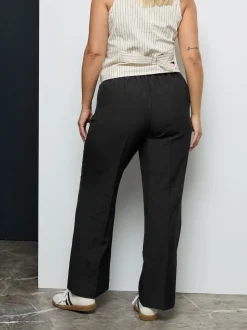 Pantalon droit Yours Curve élastique stretch