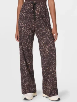Pantalon large Betty Explorer en sueur avec bande 32po