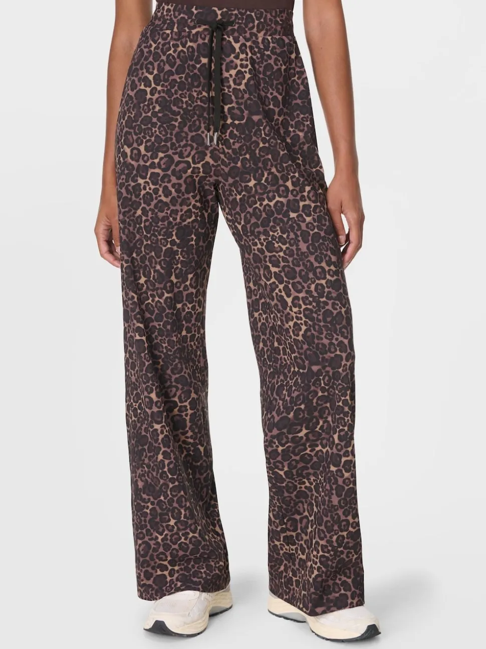 Pantalon large Betty Explorer en sueur avec bande 32po