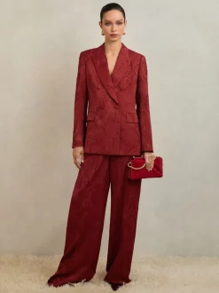 Pantalon large en jacquard Atelier Ottelie Atelier