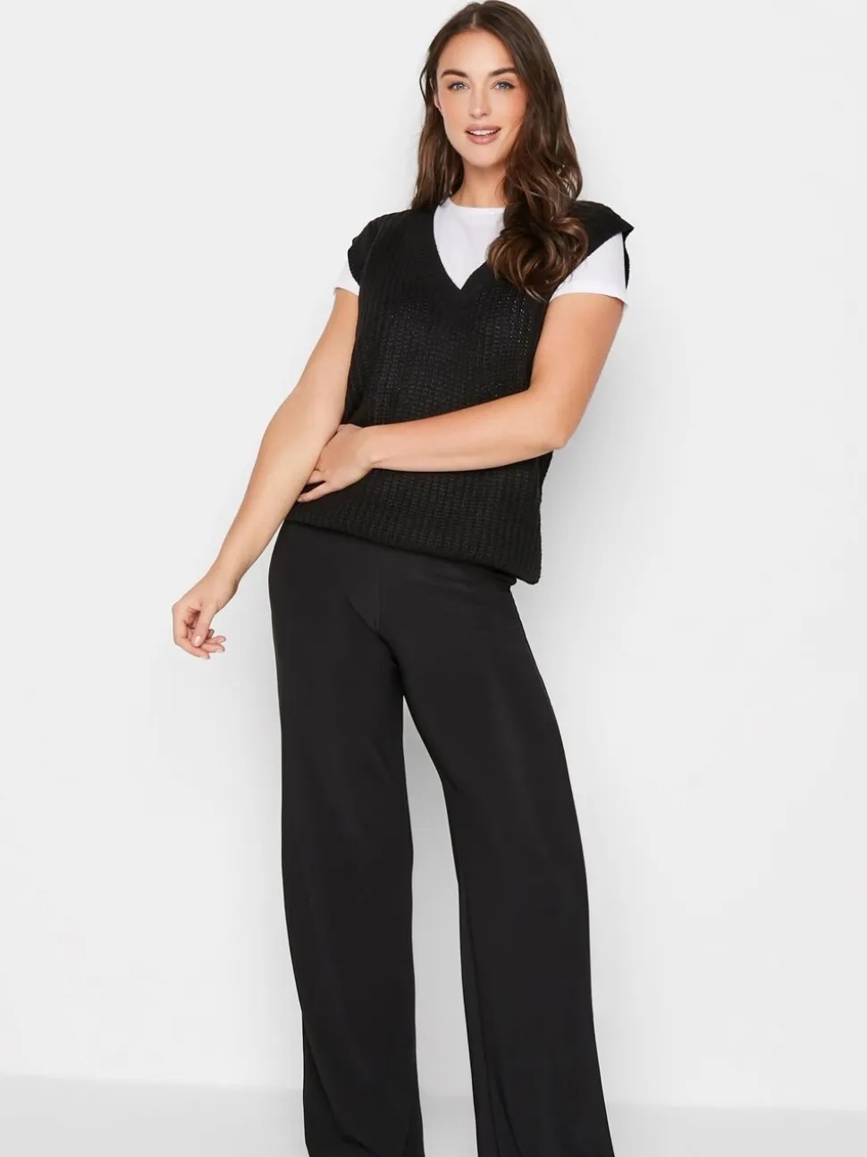 Pantalon large Long Tall Sally Palazzo stretch