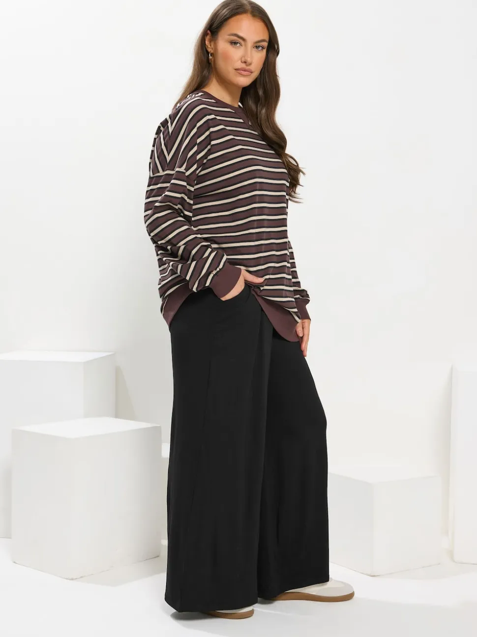 Pantalon large Yours Curve
