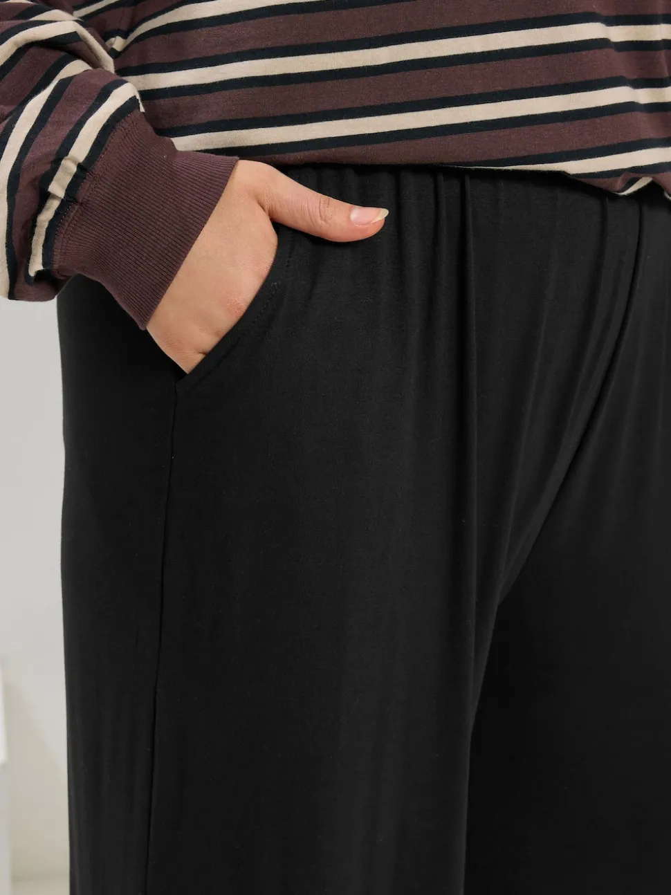 Pantalon large Yours Curve