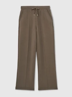 Pantalons de jogging large en interlock haut de gamme Reiss Bernie