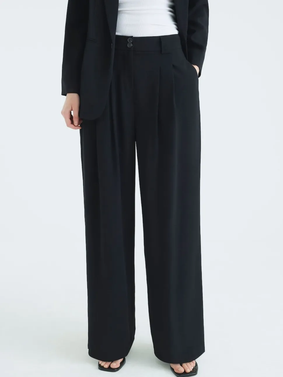 Pantalons habillés Jambe large River Island