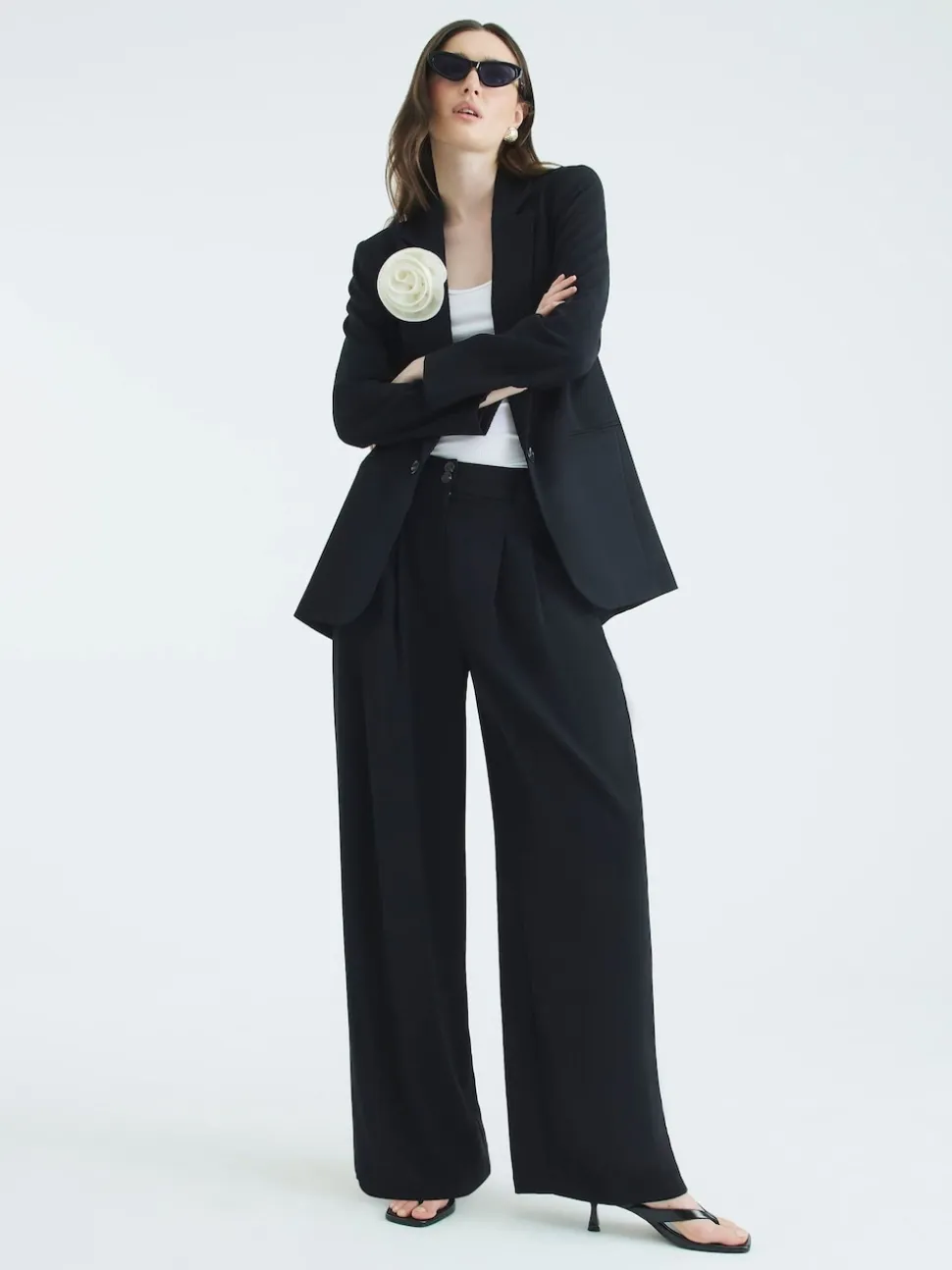 Pantalons habillés Jambe large River Island