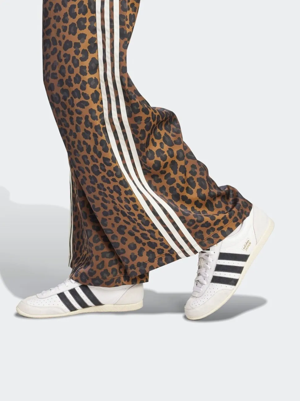 Pantalons Jambe large en Satin Imprimé adidas Originals