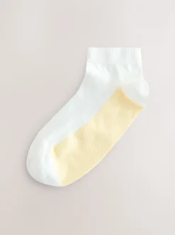 Pastel chiné - Lot de 4 paires de chaussettes basses à semelle rembourrée