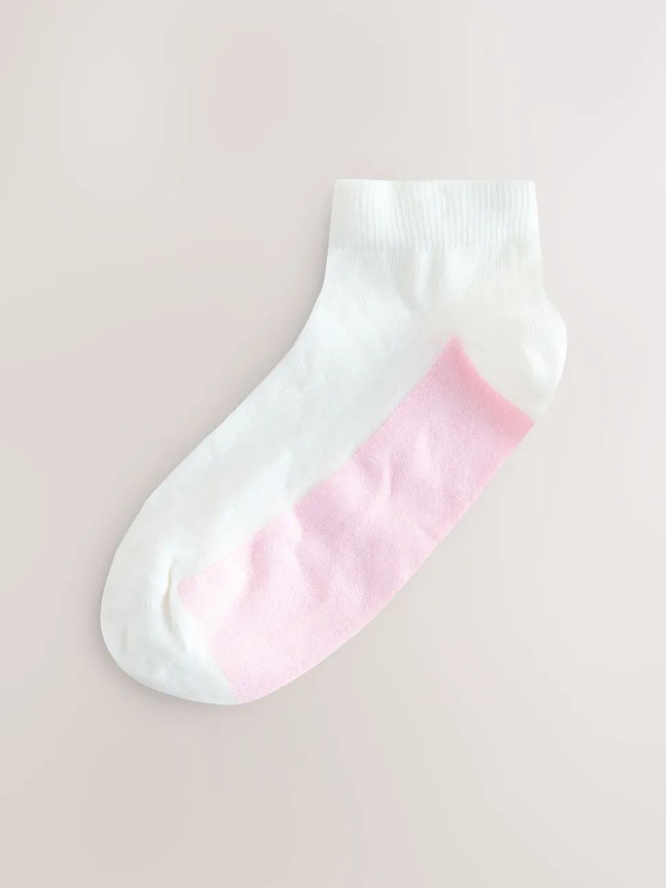 Pastel chiné - Lot de 4 paires de chaussettes basses à semelle rembourrée