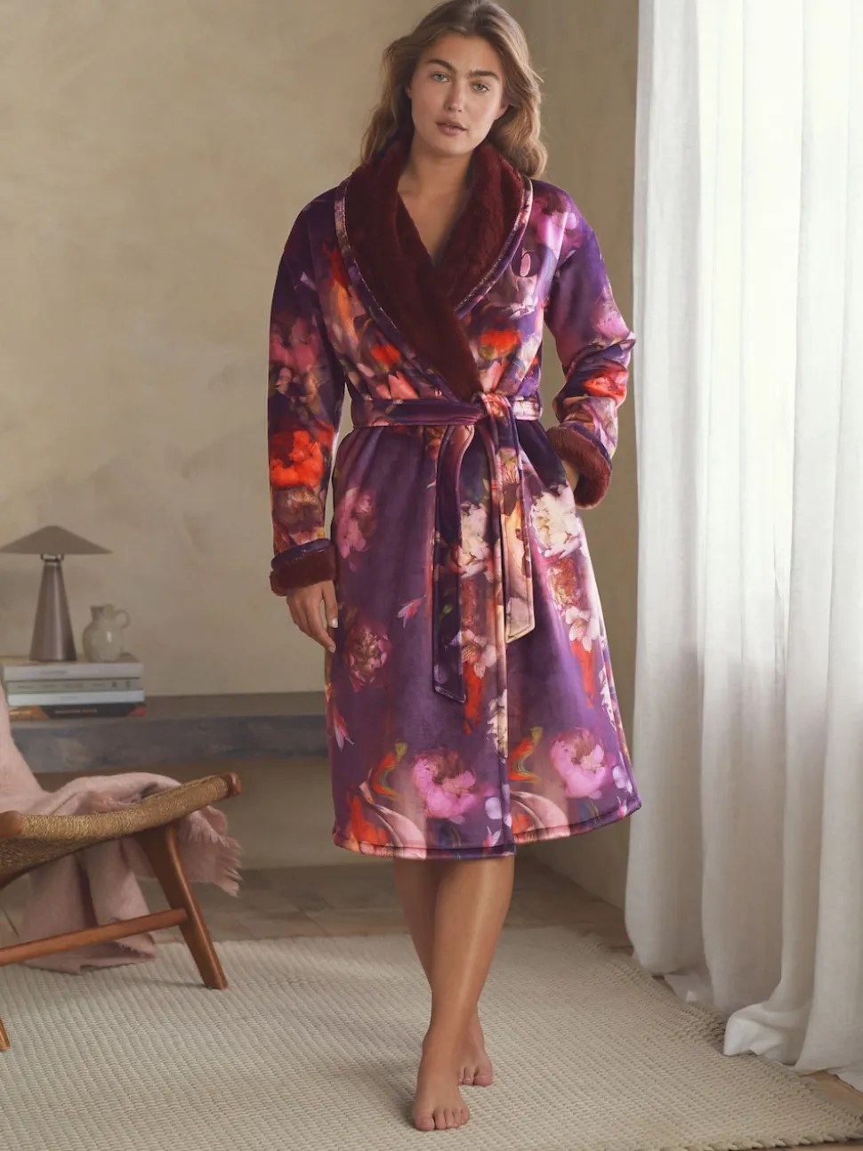 Peignoir B By Ted Baker douillet bordeaux